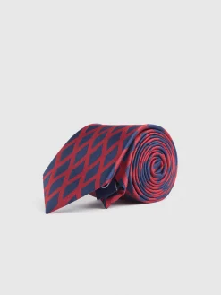 Corbatas|Corbatas<Alvaro Moreno CORBATA JACQUARD MF Rojo