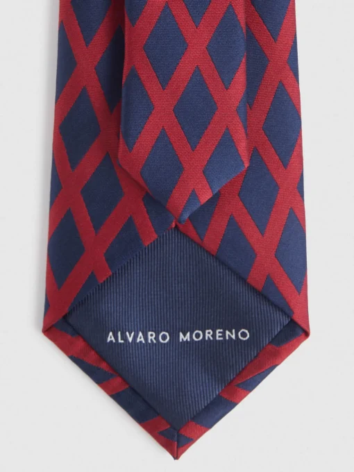 Corbatas|Corbatas<Alvaro Moreno CORBATA JACQUARD MF Rojo