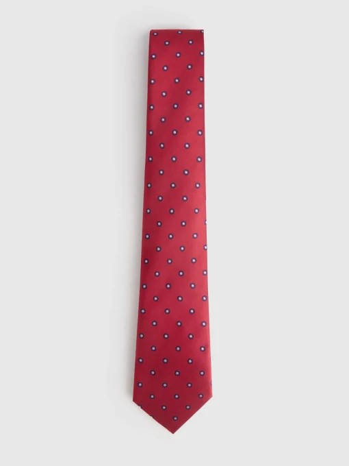 Corbatas|Corbatas<Alvaro Moreno CORBATA JACQUARD MF Rojo