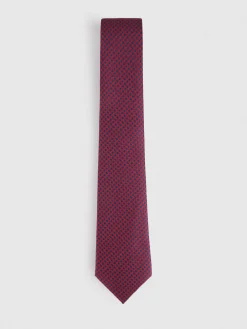 Corbatas|Corbatas<Alvaro Moreno CORBATA JACQUARD MF Rojo
