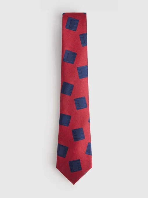Corbatas|Corbatas<Alvaro Moreno CORBATA JACQUARD MF Rojo