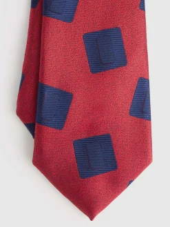 Corbatas|Corbatas<Alvaro Moreno CORBATA JACQUARD MF Rojo