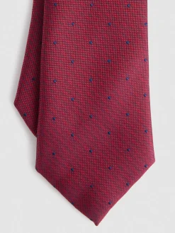 Corbatas|Corbatas<Alvaro Moreno CORBATA JACQUARD MF Rojo