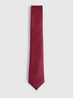 Corbatas|Corbatas<Alvaro Moreno CORBATA JACQUARD MF Rojo