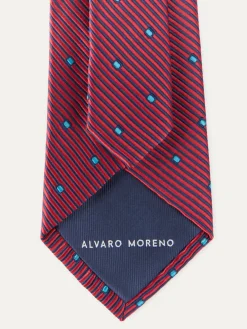 Corbatas|Corbatas<Alvaro Moreno CORBATA JACQUARD MF Rojo