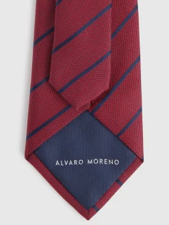 Corbatas|Corbatas<Alvaro Moreno CORBATA JACQUARD MF Rojo