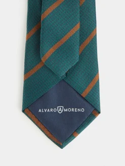 Corbatas|Corbatas<Alvaro Moreno CORBATA JACQUARD MF Verde
