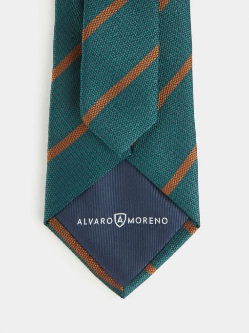 Corbatas|Corbatas<Alvaro Moreno CORBATA JACQUARD MF Verde