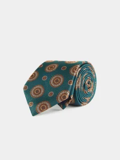 Corbatas|Corbatas<Alvaro Moreno CORBATA JACQUARD MF Verde