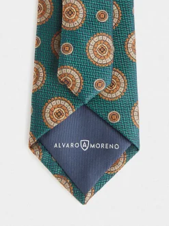 Corbatas|Corbatas<Alvaro Moreno CORBATA JACQUARD MF Verde