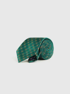 Corbatas|Corbatas<Alvaro Moreno CORBATA JACQUARD MF Verde