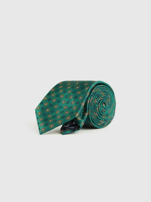 Corbatas|Corbatas<Alvaro Moreno CORBATA JACQUARD MF Verde