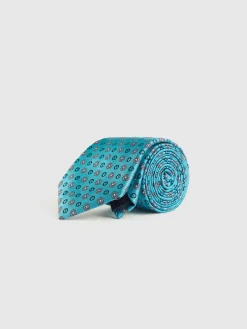 Corbatas|Corbatas<Alvaro Moreno CORBATA JACQUARD MF Verde Agua