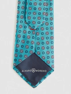 Corbatas|Corbatas<Alvaro Moreno CORBATA JACQUARD MF Verde Agua