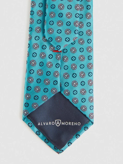 Corbatas|Corbatas<Alvaro Moreno CORBATA JACQUARD MF Verde Agua