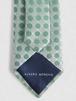 Corbatas|Corbatas<Alvaro Moreno CORBATA JACQUARD MF Verde