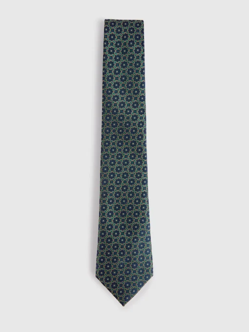 Corbatas|Corbatas<Alvaro Moreno CORBATA JACQUARD MF Verde