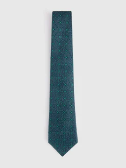 Corbatas|Corbatas<Alvaro Moreno CORBATA JACQUARD MF Verde