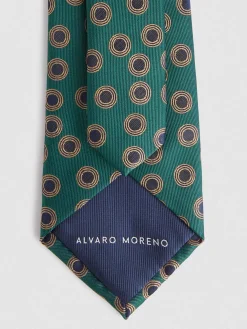 Corbatas|Corbatas<Alvaro Moreno CORBATA JACQUARD MF Verde