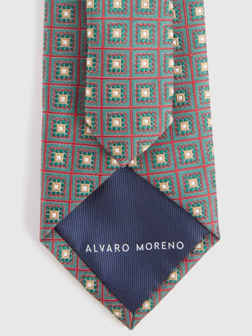 Corbatas|Corbatas<Alvaro Moreno CORBATA JACQUARD MF Verde