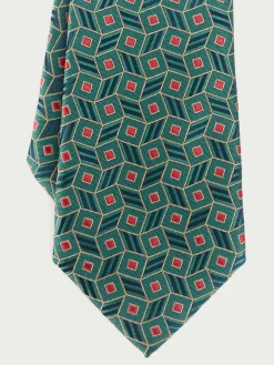 Corbatas|Corbatas<Alvaro Moreno CORBATA JACQUARD MF Verde