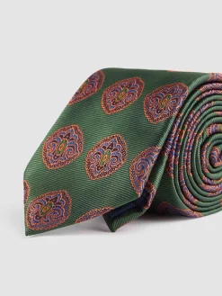 Corbatas|Corbatas<Alvaro Moreno CORBATA JACQUARD MF Verde