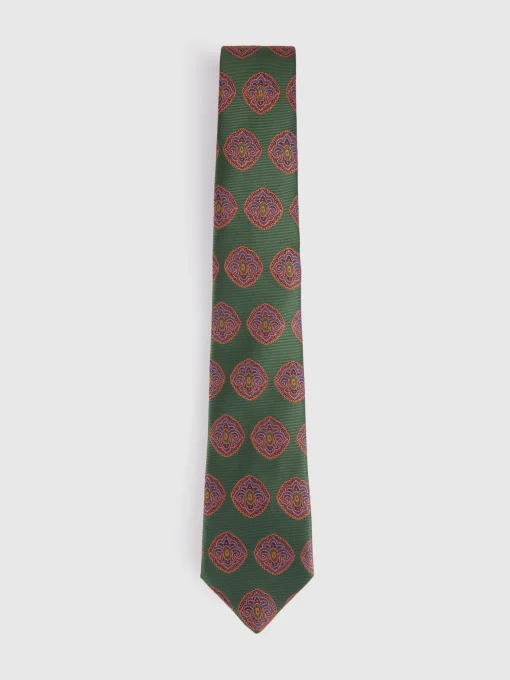 Corbatas|Corbatas<Alvaro Moreno CORBATA JACQUARD MF Verde