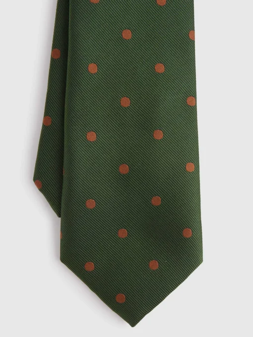 Corbatas|Corbatas<Alvaro Moreno CORBATA JACQUARD MF Verde