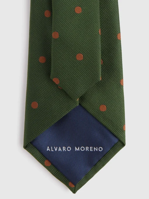 Corbatas|Corbatas<Alvaro Moreno CORBATA JACQUARD MF Verde