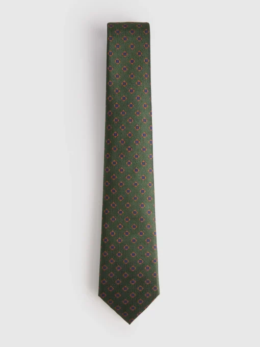 Corbatas|Corbatas<Alvaro Moreno CORBATA JACQUARD MF Verde