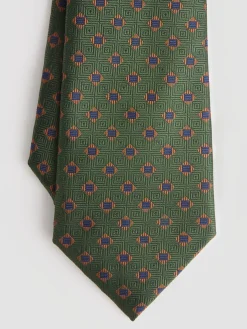 Corbatas|Corbatas<Alvaro Moreno CORBATA JACQUARD MF Verde