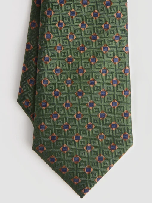 Corbatas|Corbatas<Alvaro Moreno CORBATA JACQUARD MF Verde
