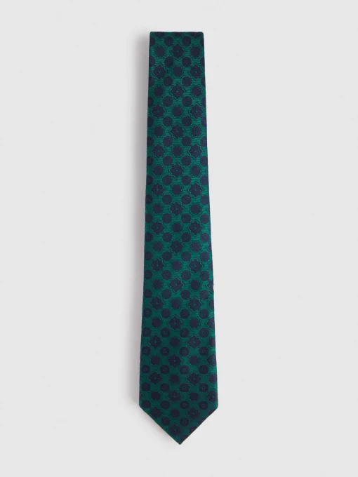 Corbatas|Corbatas<Alvaro Moreno CORBATA JACQUARD MF Verde