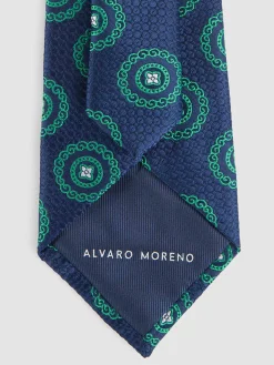 Corbatas|Corbatas<Alvaro Moreno CORBATA JACQUARD MF Verde