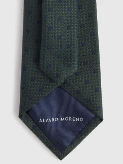 Corbatas|Corbatas<Alvaro Moreno CORBATA JACQUARD MF Verde