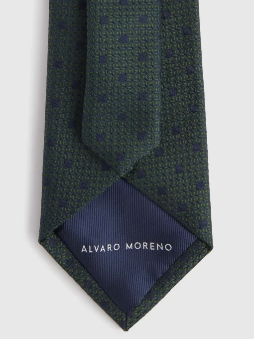 Corbatas|Corbatas<Alvaro Moreno CORBATA JACQUARD MF Verde