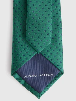 Corbatas|Corbatas<Alvaro Moreno CORBATA JACQUARD MF Verde
