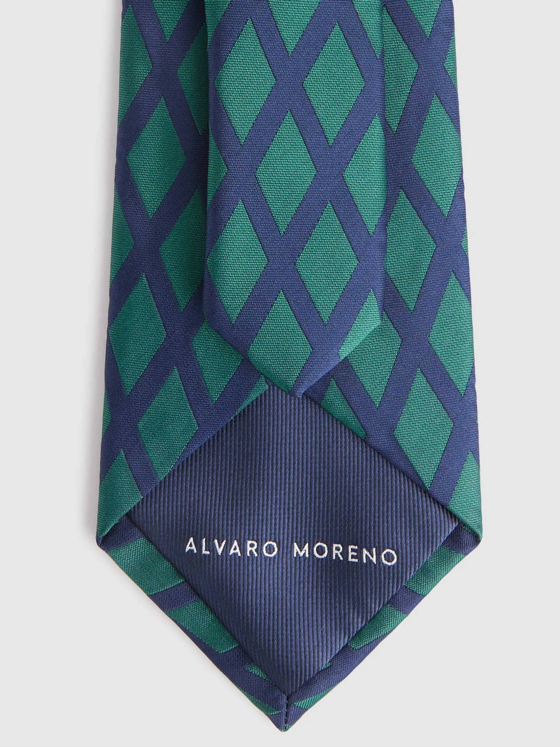 Corbatas|Corbatas<Alvaro Moreno CORBATA JACQUARD MF Verde