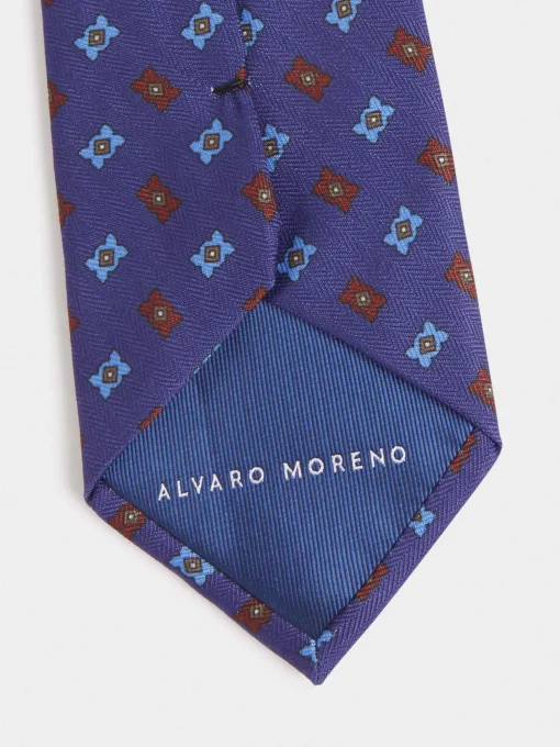 Corbatas|Corbatas<Alvaro Moreno CORBATA PRINTED Azul