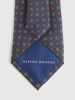 Corbatas|Corbatas<Alvaro Moreno CORBATA PRINTED Azul
