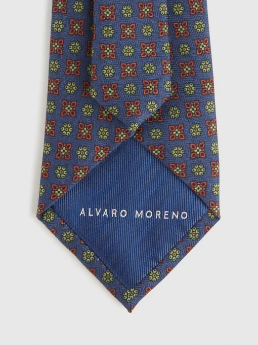 Corbatas|Corbatas<Alvaro Moreno CORBATA PRINTED Azul