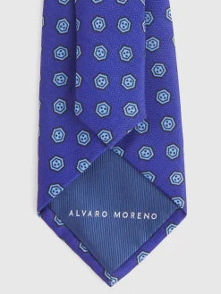 Corbatas|Corbatas<Alvaro Moreno CORBATA PRINTED Azul