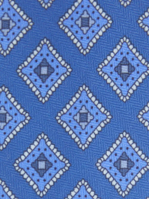 Corbatas|Corbatas<Alvaro Moreno CORBATA PRINTED Azul