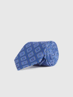 Corbatas|Corbatas<Alvaro Moreno CORBATA PRINTED Azul