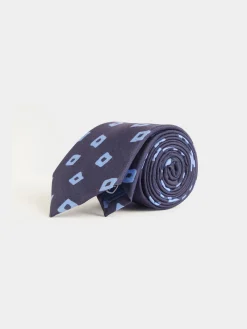 Corbatas|Corbatas<Alvaro Moreno CORBATA PRINTED Azul Marino