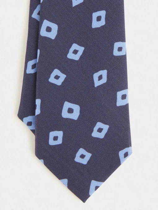 Corbatas|Corbatas<Alvaro Moreno CORBATA PRINTED Azul Marino