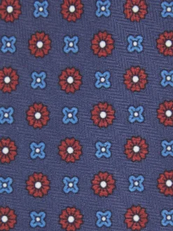 Corbatas|Corbatas<Alvaro Moreno CORBATA PRINTED Azul Marino