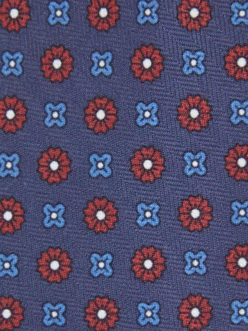 Corbatas|Corbatas<Alvaro Moreno CORBATA PRINTED Azul Marino