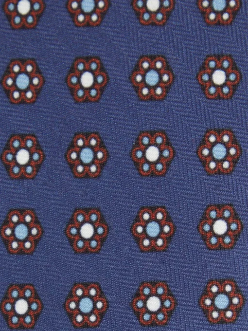 Corbatas|Corbatas<Alvaro Moreno CORBATA PRINTED Azul Marino