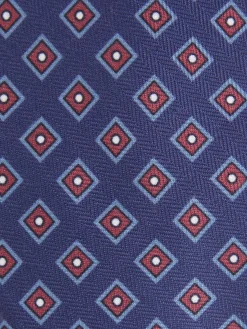 Corbatas|Corbatas<Alvaro Moreno CORBATA PRINTED Azul Marino